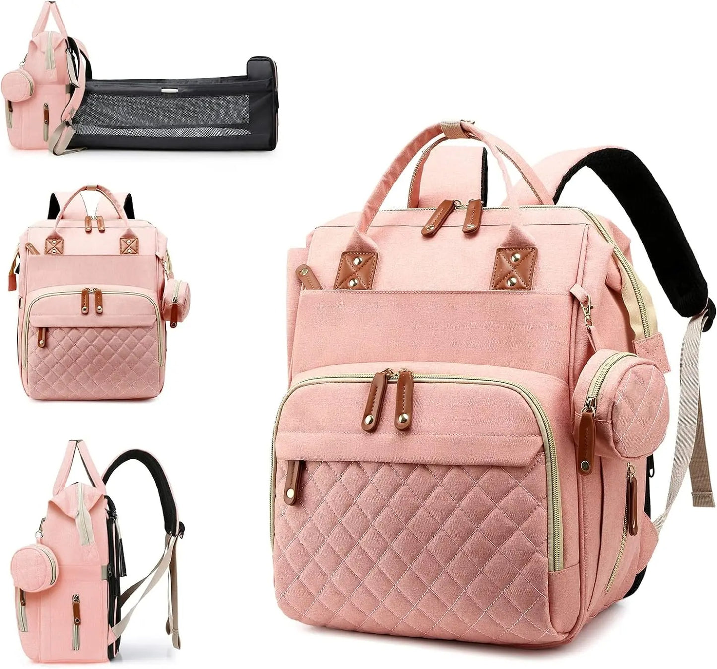 3 in 1 Diaper Bag Changing Station