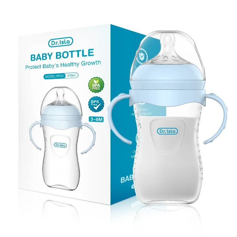 BPA Free Baby Bottle w/Handles