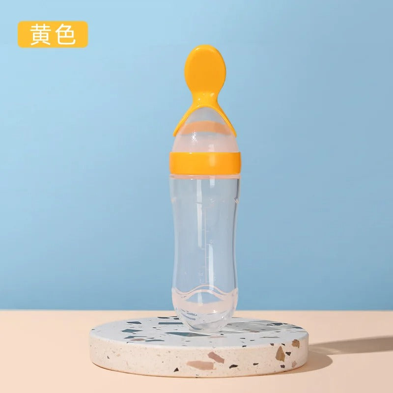 Baby Training Squeezy Feeding Bottle