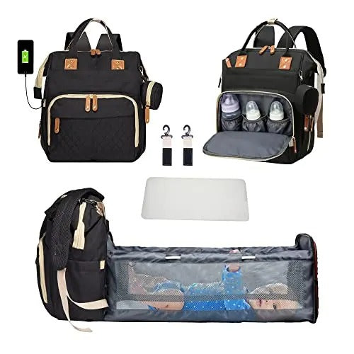 3 in 1 Diaper Bag Changing Station