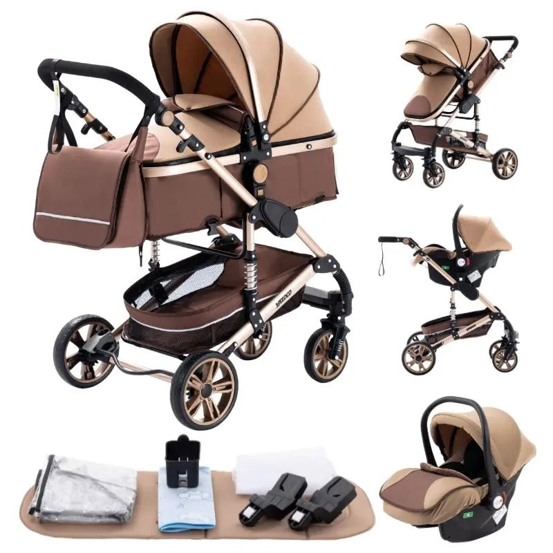 Luxurious 3 in 1 Baby Carriage