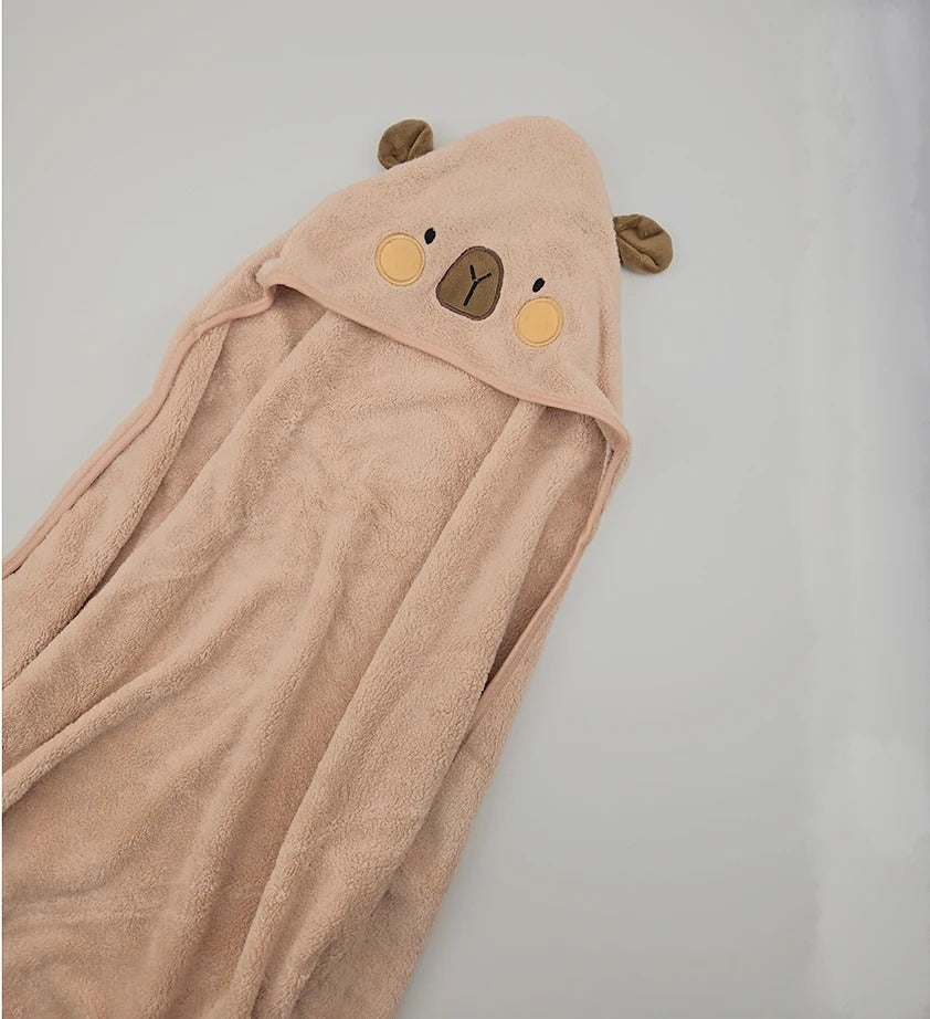 Infant Bath Towel Swaddle