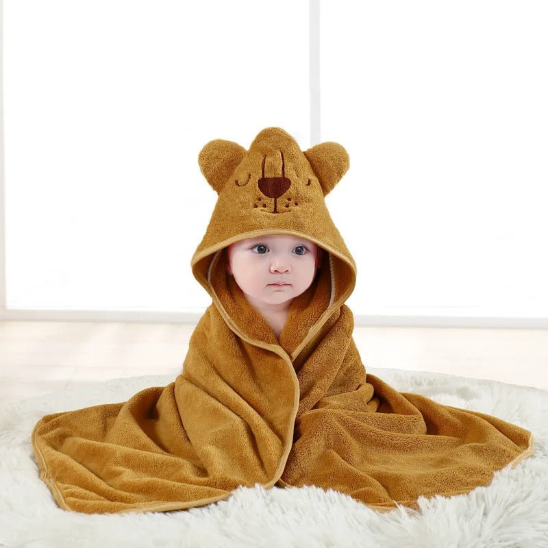 Infant Bath Towel Swaddle