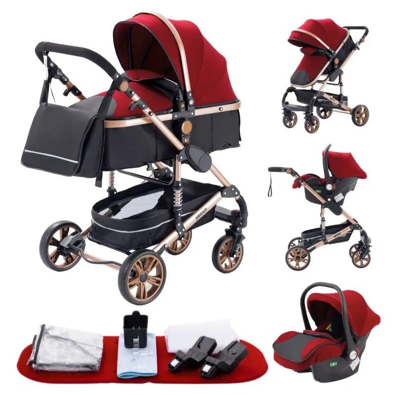 Luxurious 3 in 1 Baby Carriage