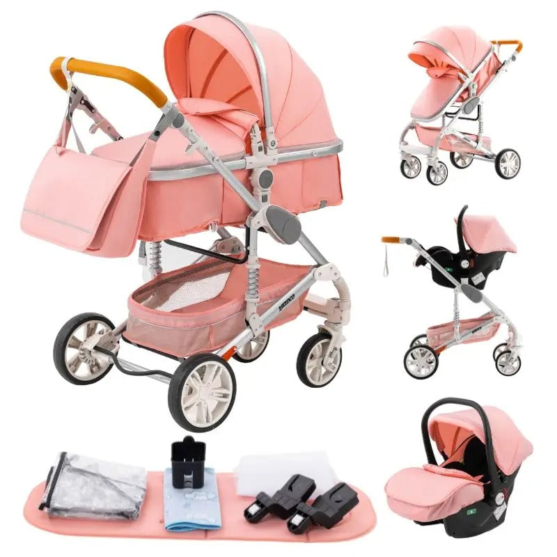Luxurious 3 in 1 Baby Carriage