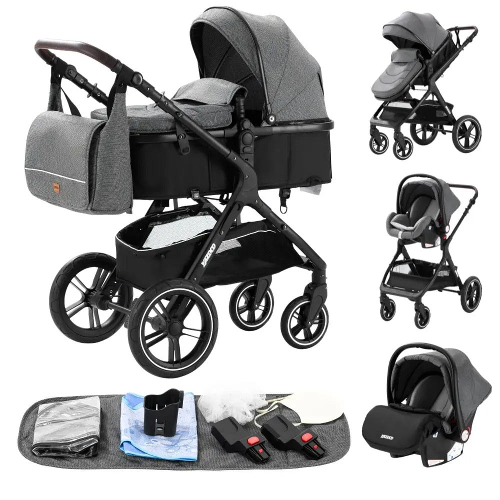 Luxurious 3 in 1 Baby Carriage