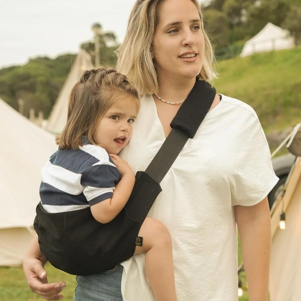 Soft Single Sling Baby Carrier w/ Waist Stool