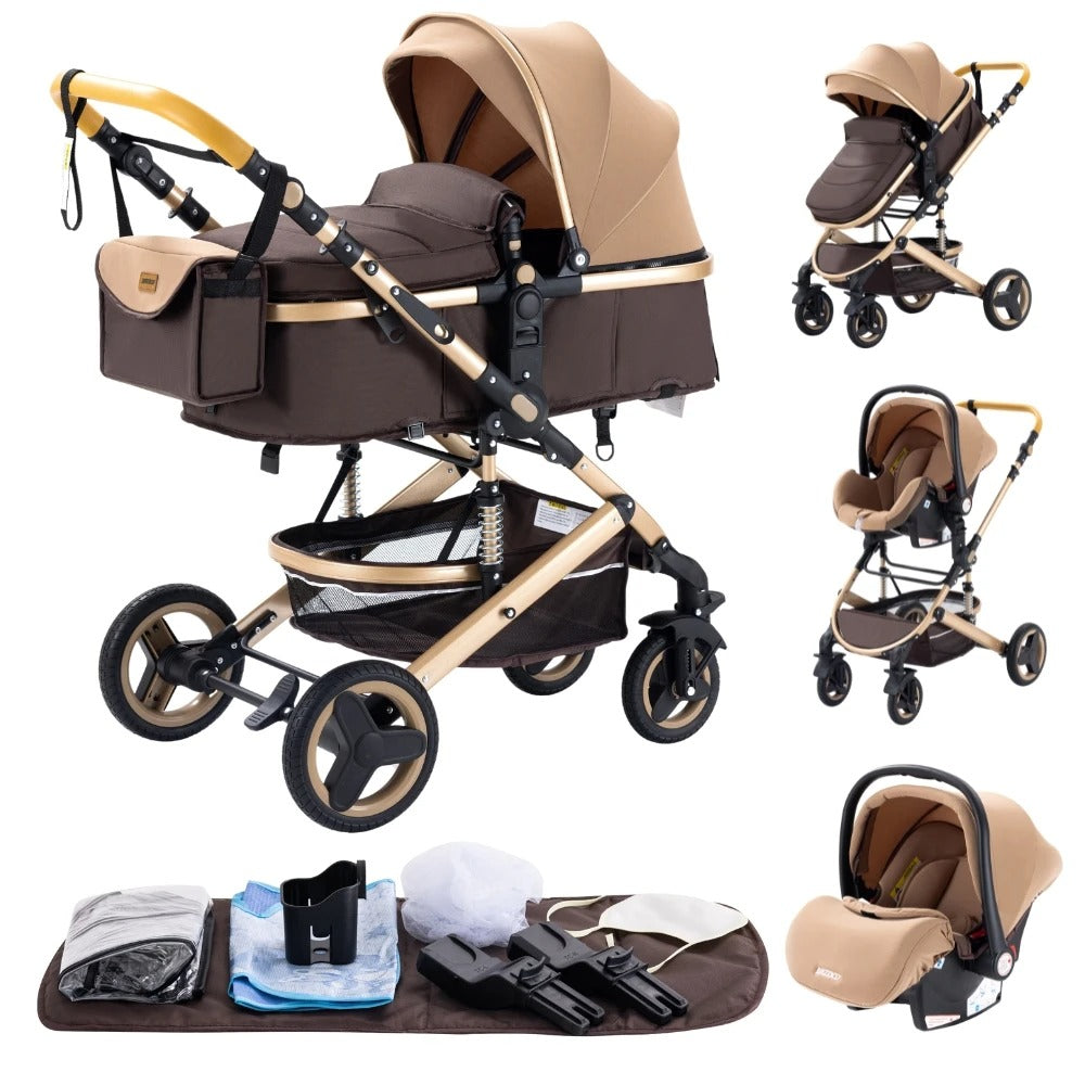 Luxurious 3 in 1 Baby Carriage