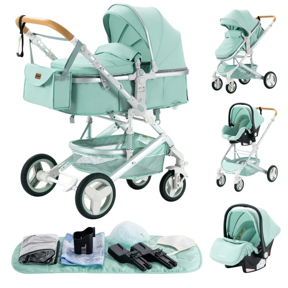 Luxurious 3 in 1 Baby Carriage