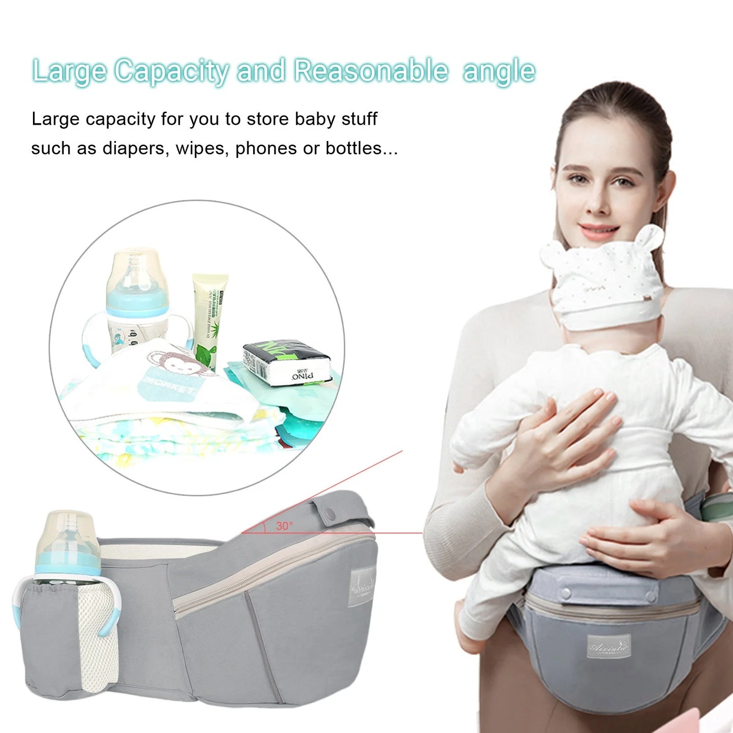 Front-Facing Infant Backpack Carrier
