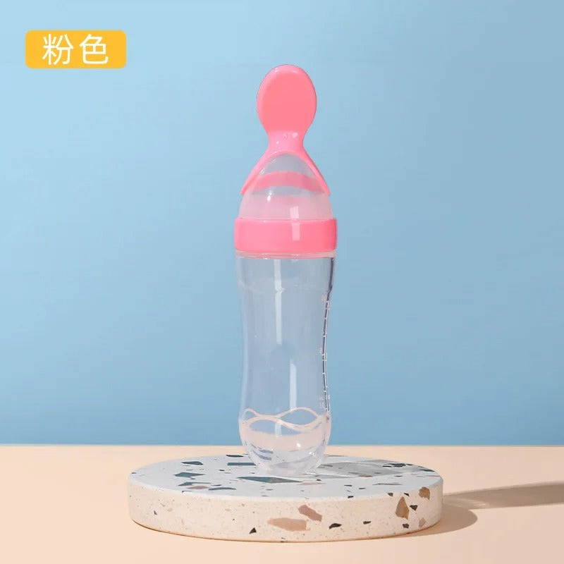 Baby Training Squeezy Feeding Bottle