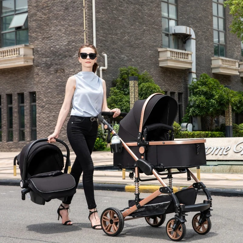 Luxurious 3 in 1 Baby Carriage