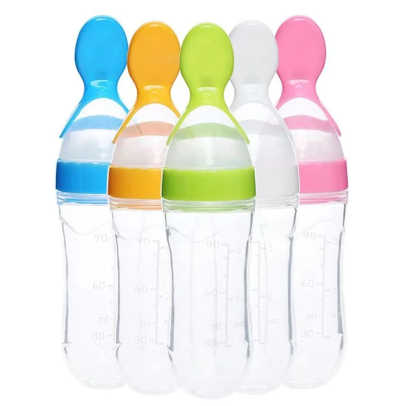 Baby Training Squeezy Feeding Bottle