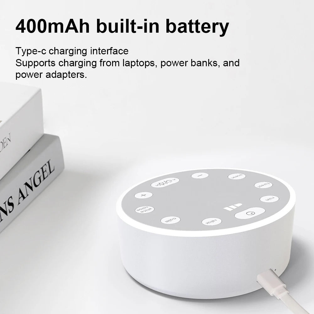 White Noise Machine Portable Baby Sleep Machine