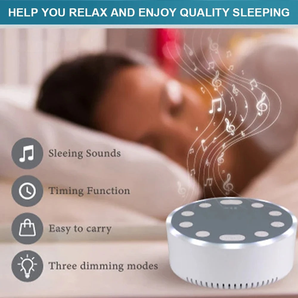 White Noise Machine Portable Baby Sleep Machine