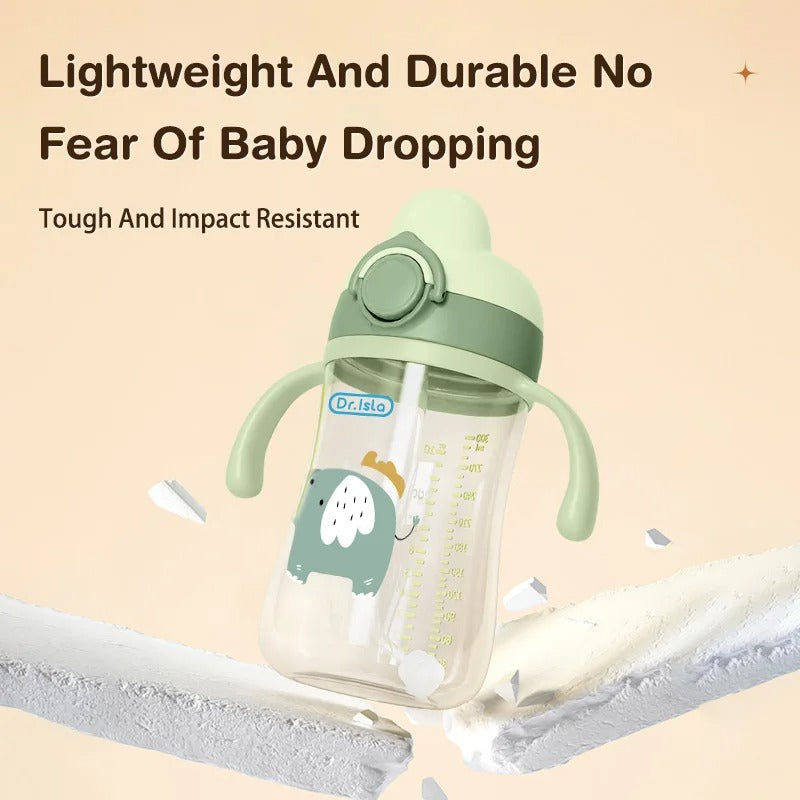 Baby Training Feeding Cup w/ Straw