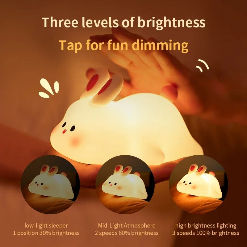 Silicone Animal Night Light