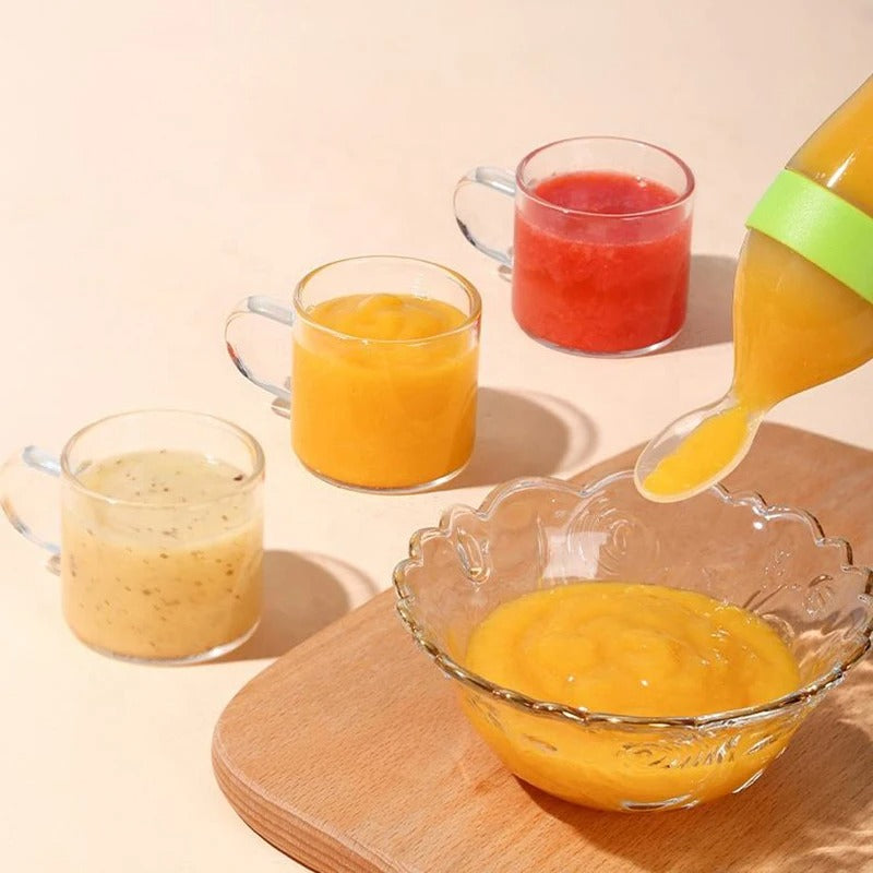 Baby Training Squeezy Feeding Bottle