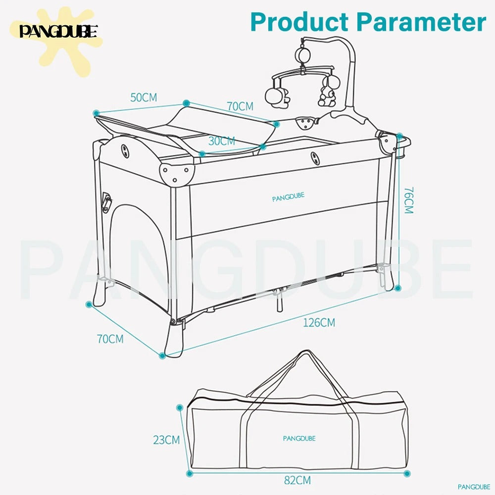 Mult-Function Baby Rocker Crib