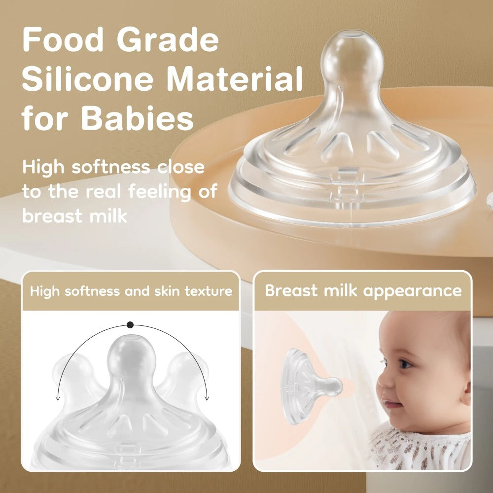 BPA Free Baby Bottle w/Handles