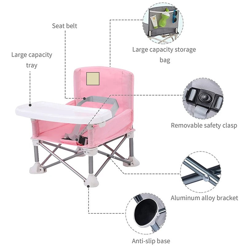 Portable Outdoors Baby Feeding Chair
