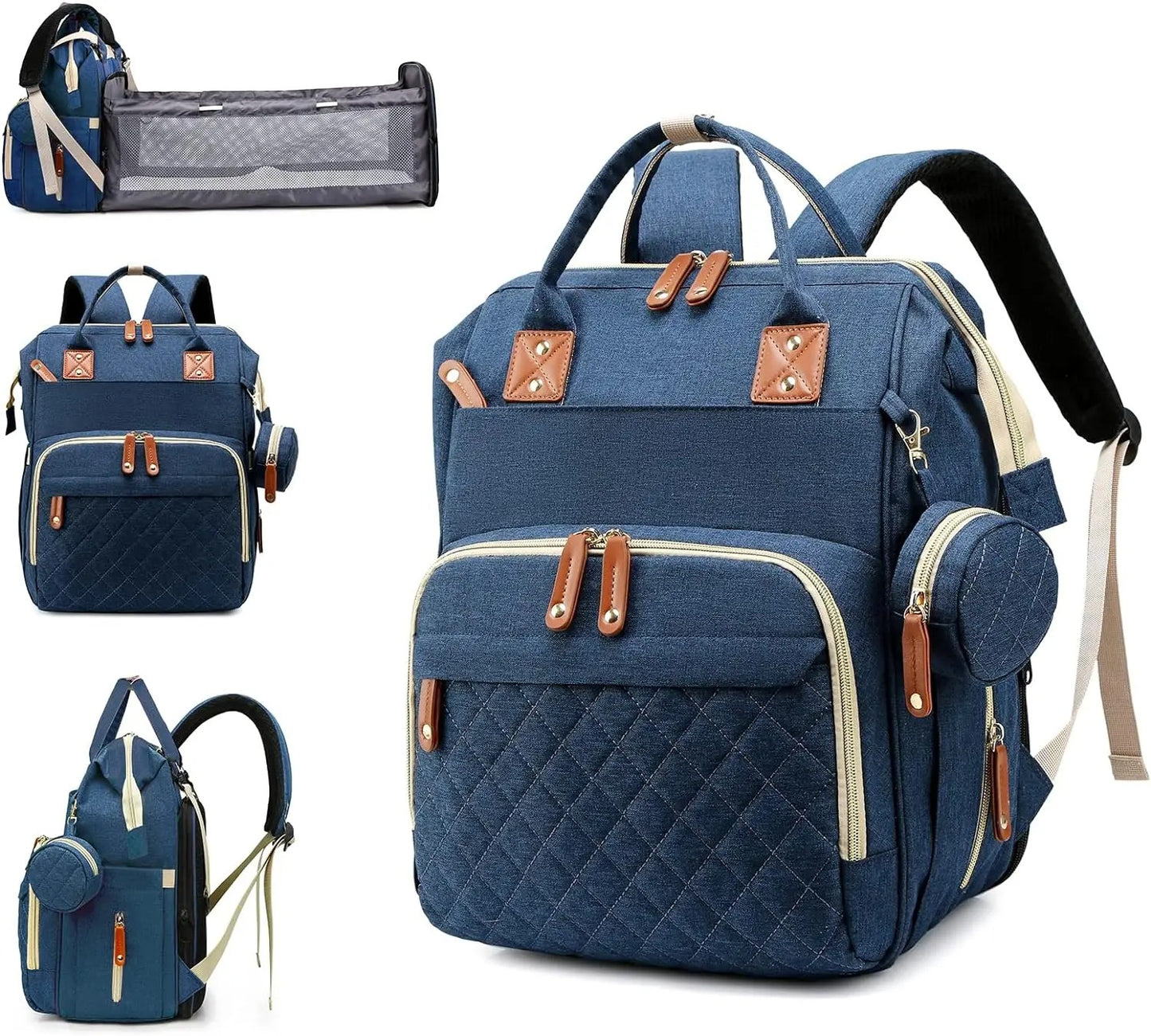 3 in 1 Diaper Bag Changing Station