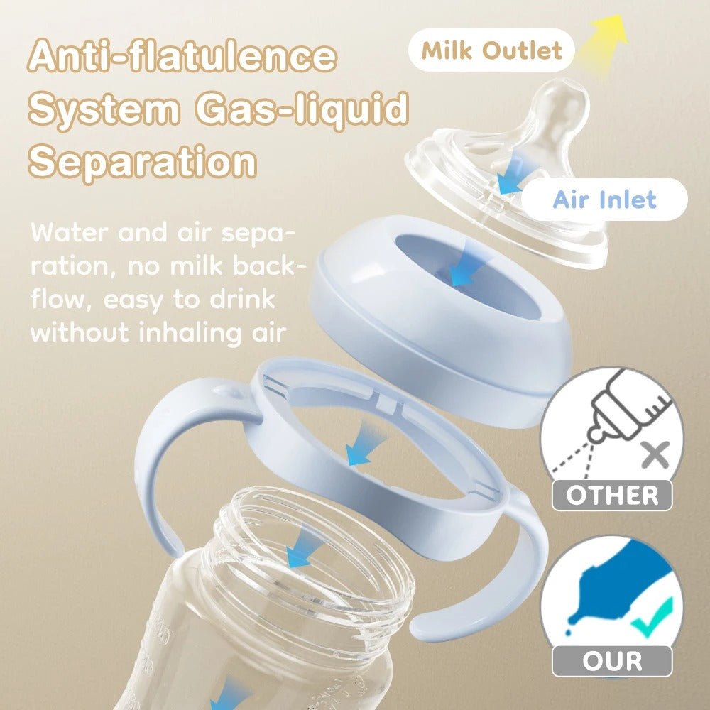 BPA Free Baby Bottle w/Handles