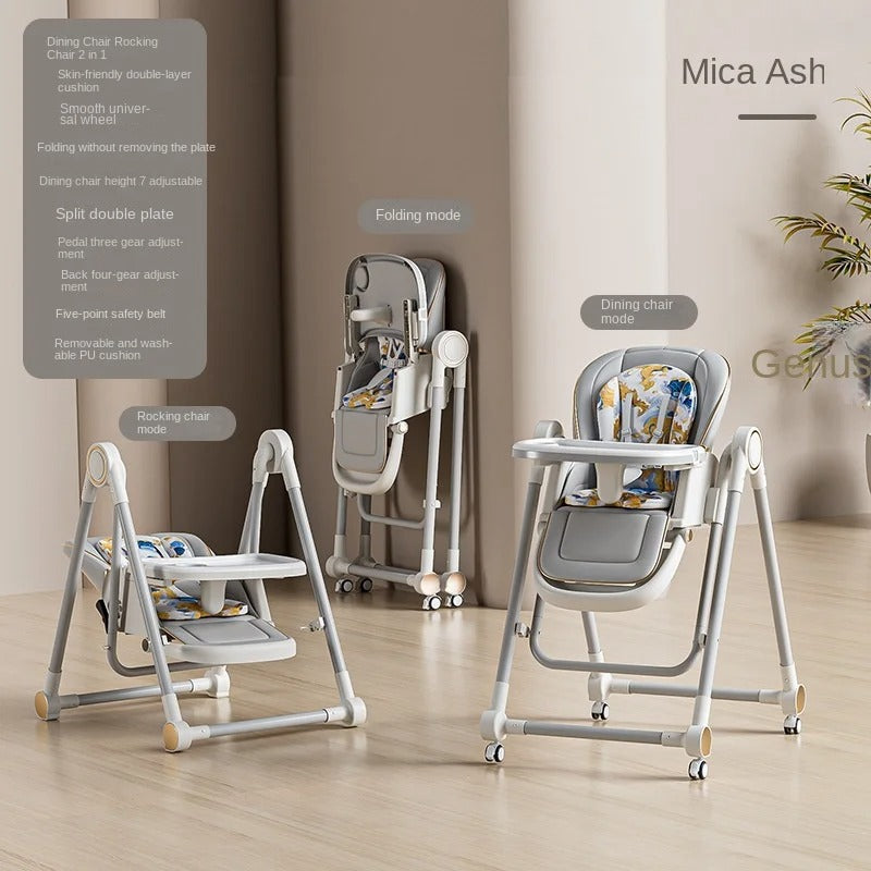 Deluxe Multi-Function Reclining Baby Dining Chair