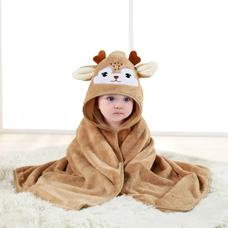 Infant Bath Towel Swaddle