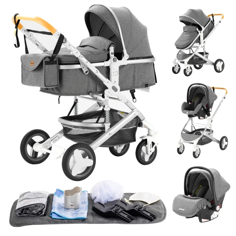Luxurious 3 in 1 Baby Carriage