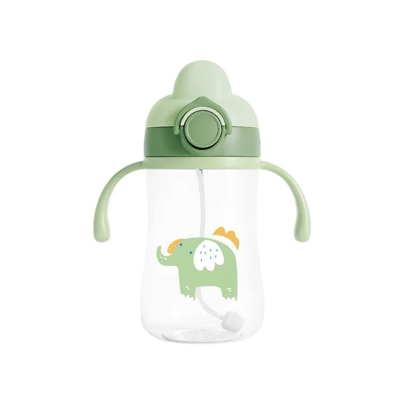Baby Training Feeding Cup w/ Straw