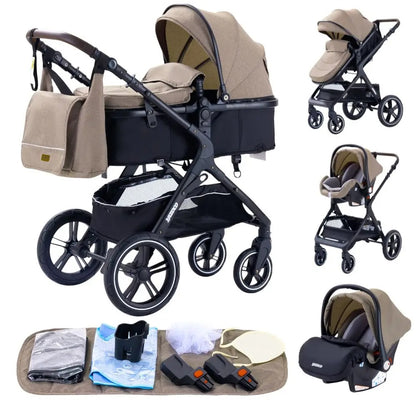 Luxurious 3 in 1 Baby Carriage