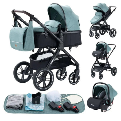 Luxurious 3 in 1 Baby Carriage