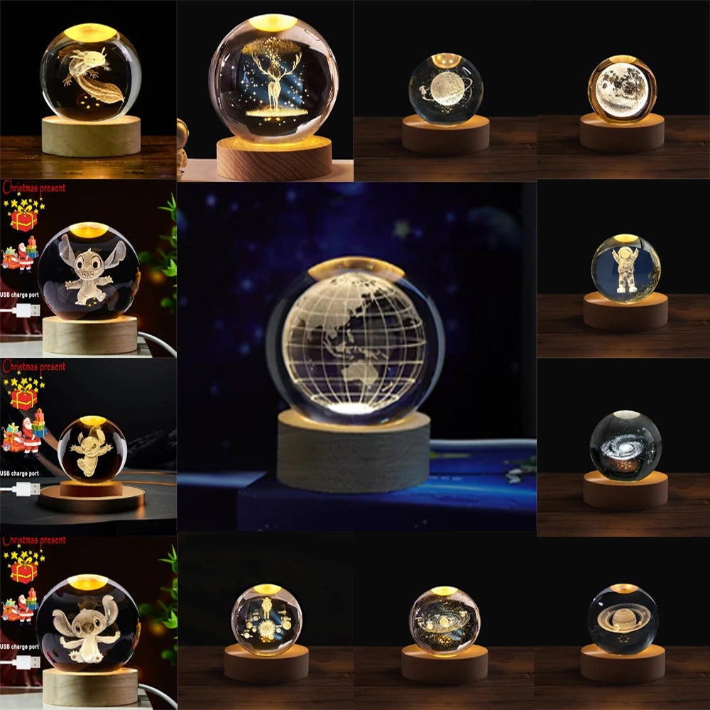 Crystal Ball Night Light