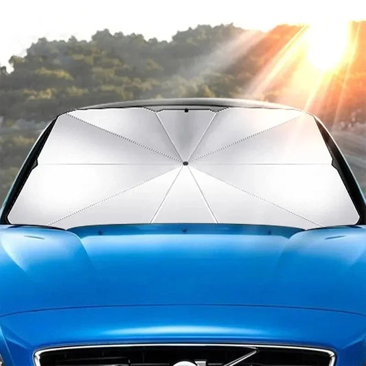 Car front window sunshade