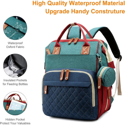 3 in 1 Diaper Bag Changing Station