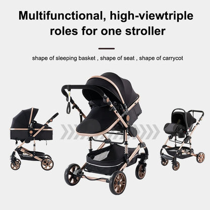 Luxurious 3 in 1 Baby Carriage