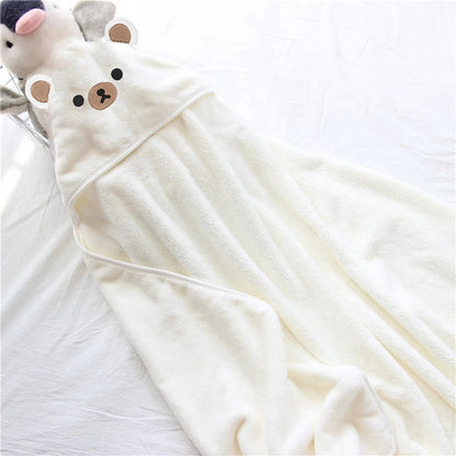 Infant Bath Towel Swaddle