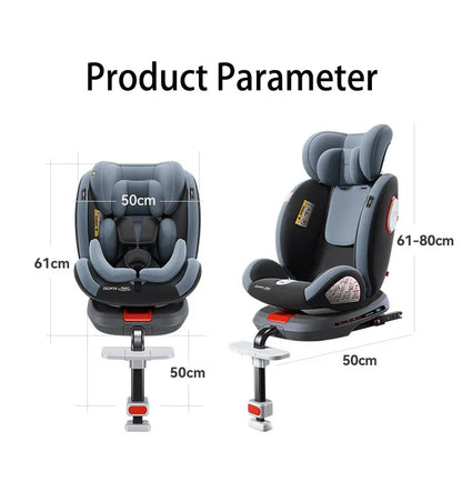 360 Rotating Adjustable Car Seat