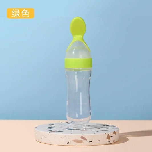 Baby Training Squeezy Feeding Bottle