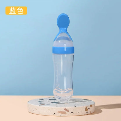 Baby Training Squeezy Feeding Bottle